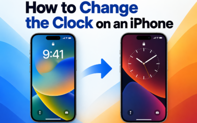 How to Change Clock on  iPhone