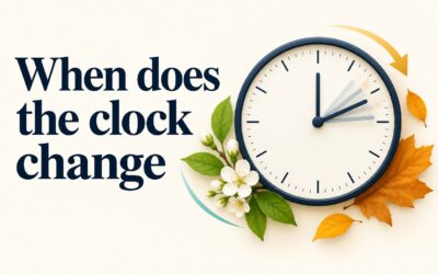 When Does the Clock Change? Daylight Saving Time Dates